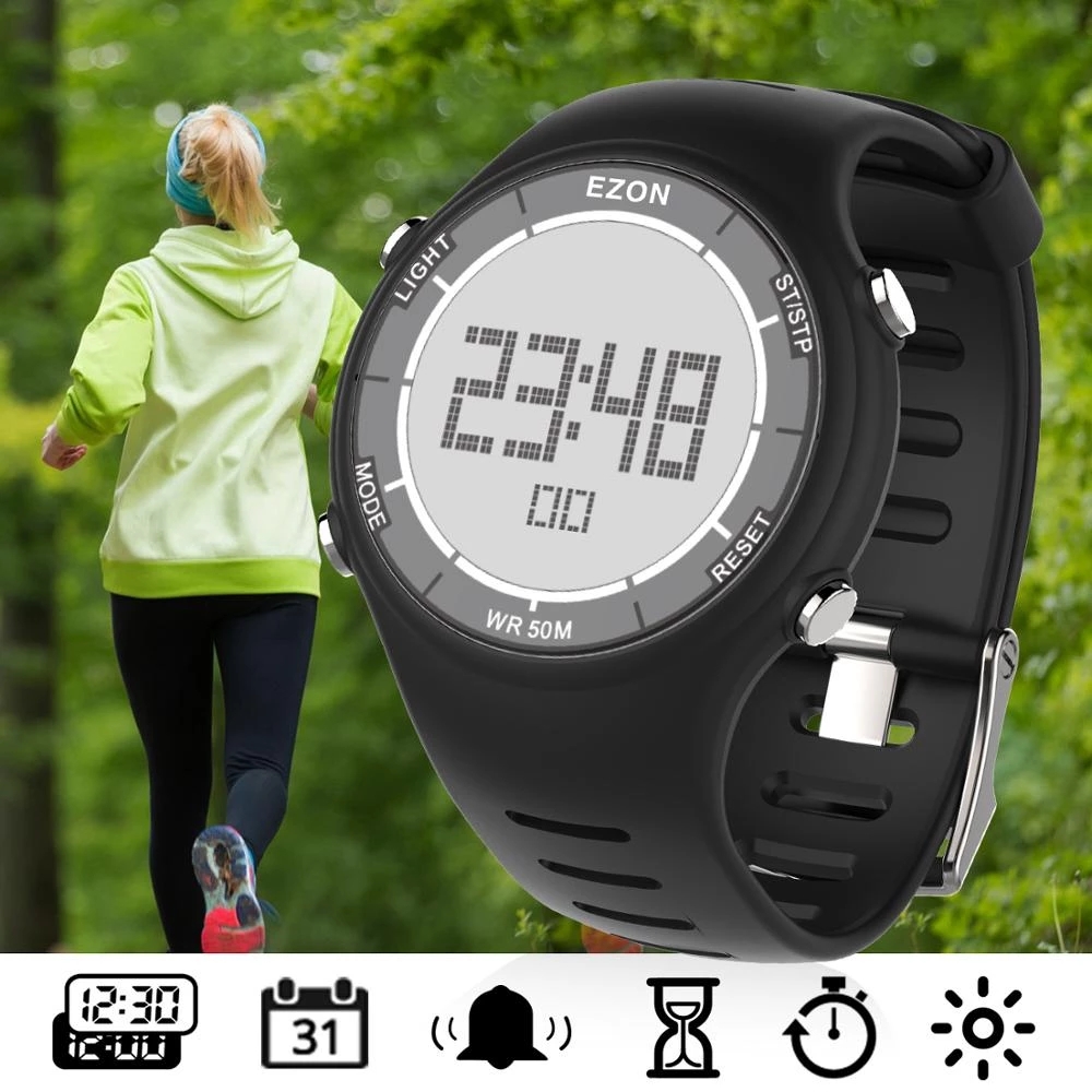 Digital Timer Countdown - EZON Yeni Moda Kadın Dijital Spor