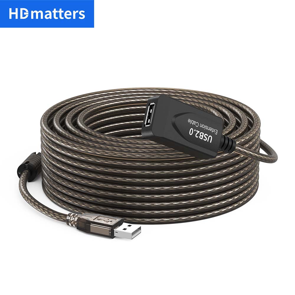 Usb Extender Active - USB 2.0 Uzatma Kablosu 10M Güçlendiricili