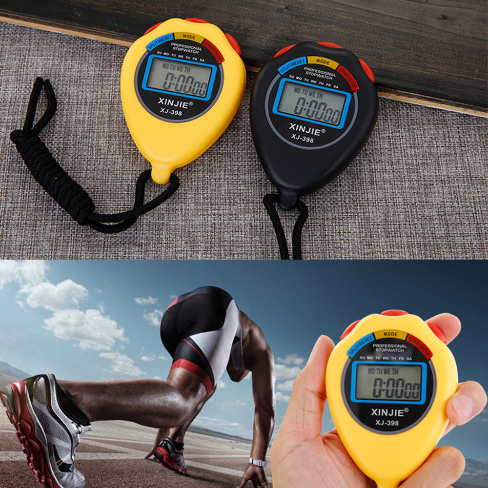 Digital Timer Countdown - Spor su geçirmez kronometre el cep