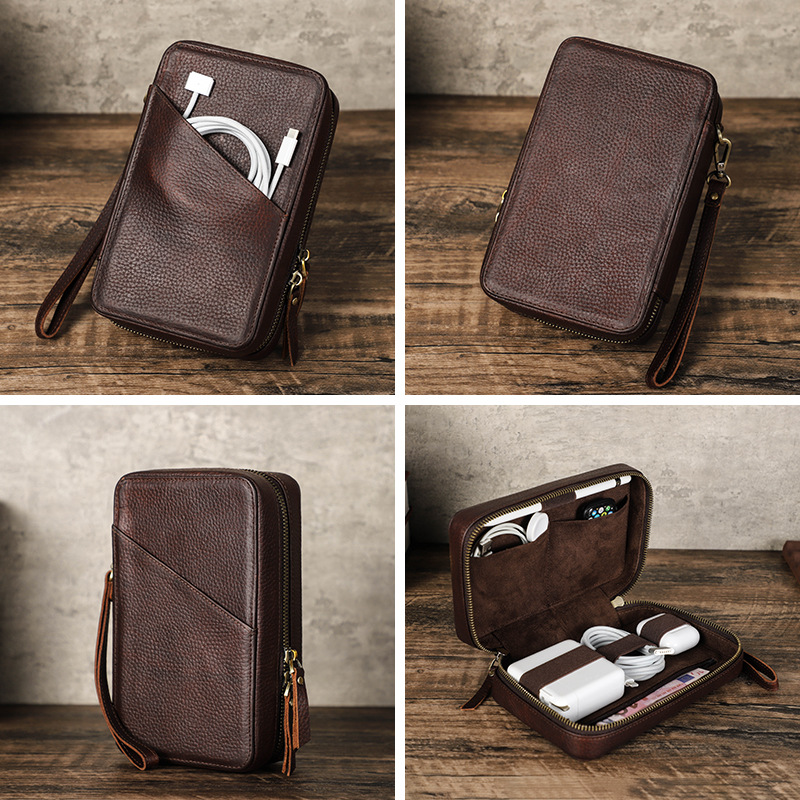 Vintage Kahverengi Hakiki Sığı - Office Tech Bag incelemesi ve fiyatı