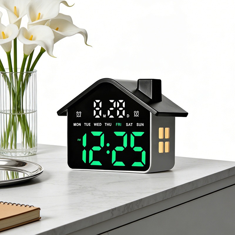 Ev Şeklinde Led Alarm Saati El - Digital Timer Countdown incelemesi ve fiyatı