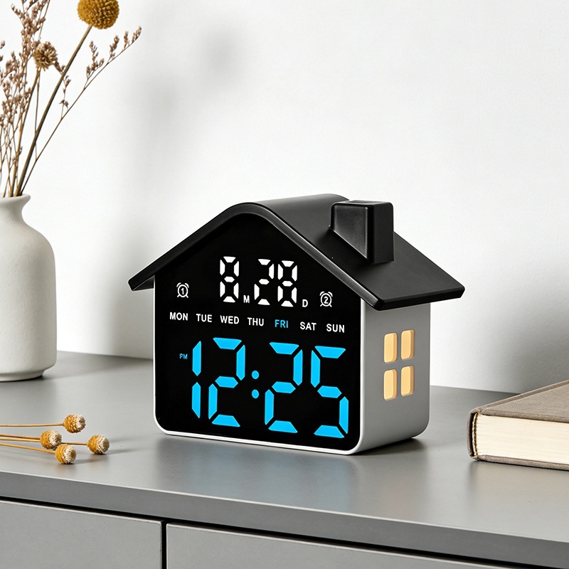 Ev Şeklinde Led Alarm Saati El - Digital Timer Countdown incelemesi ve fiyatı