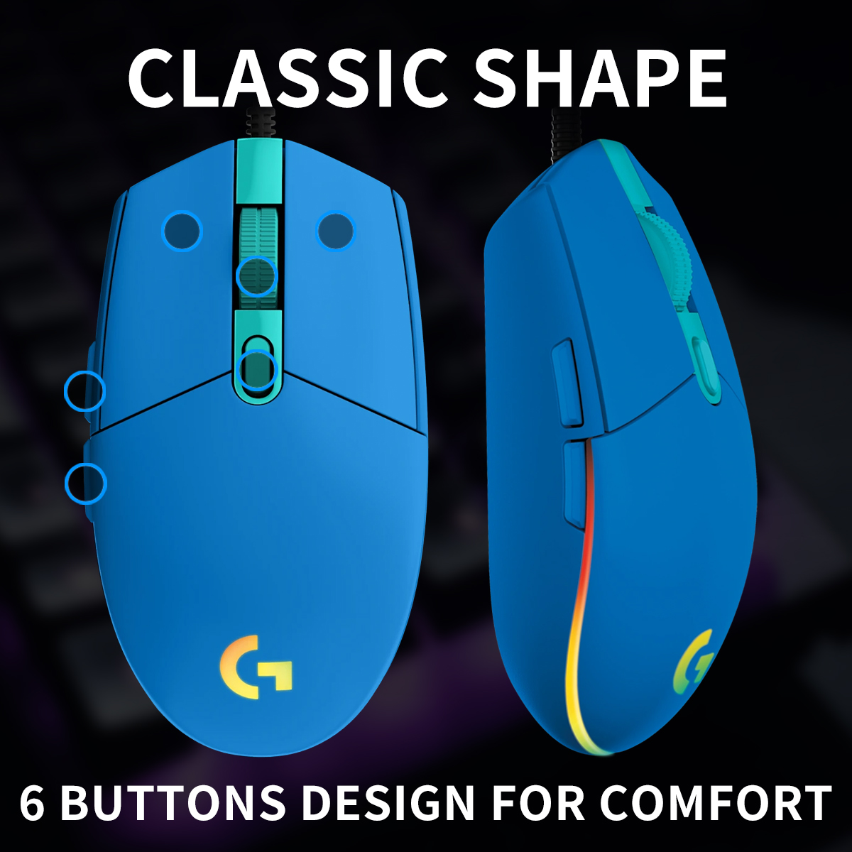 Logitech G203/G402 İnsan vücud - Logitech Mouse G203 incelemesi ve fiyatı