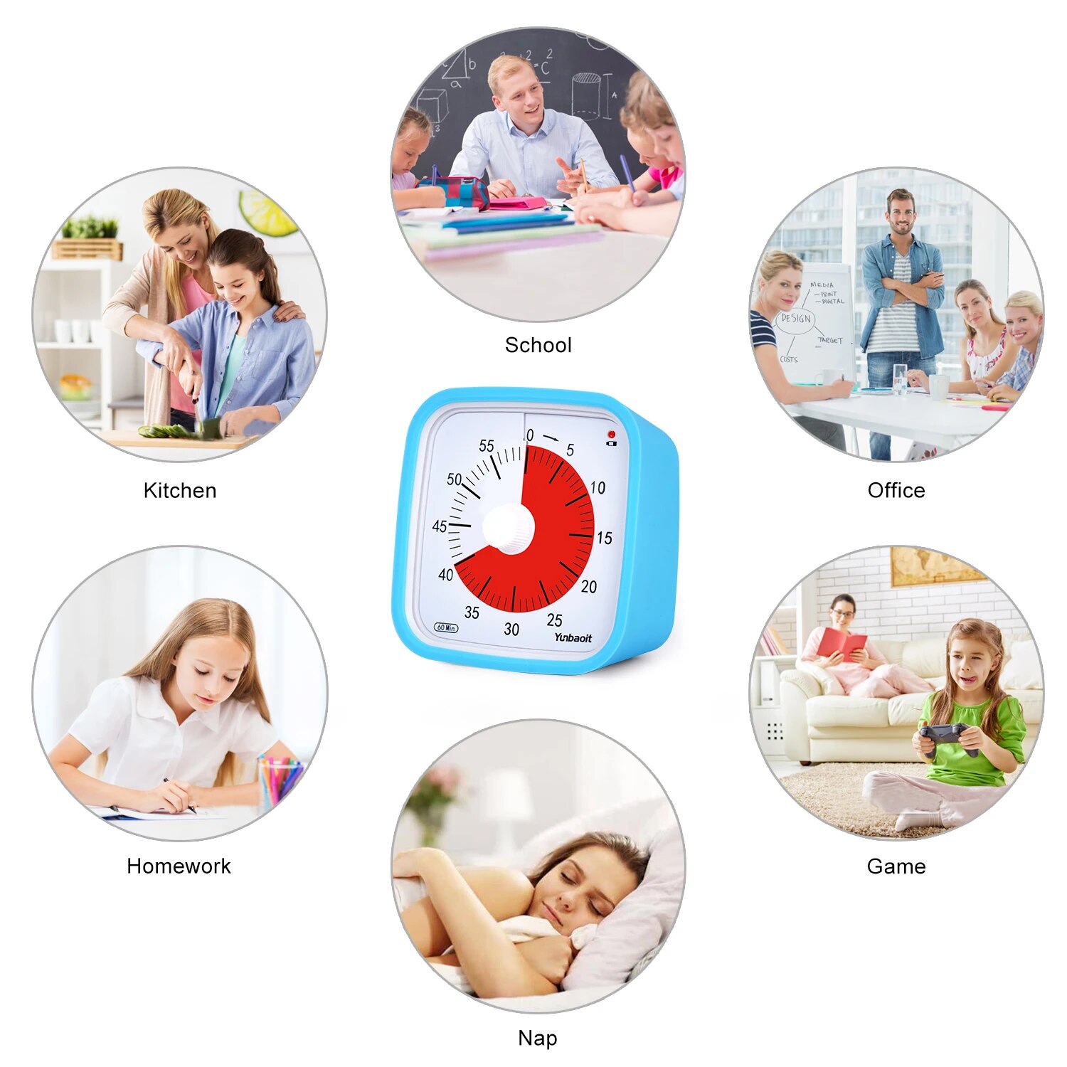 Yunbaoit VT01 Çocuklar için Ko - Digital Timer Countdown incelemesi ve fiyatı