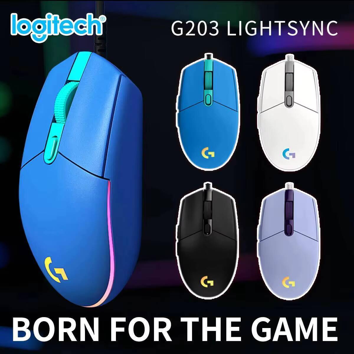 Logitech G203 kablolu oyun far - Logitech Mouse G203 incelemesi ve fiyatı