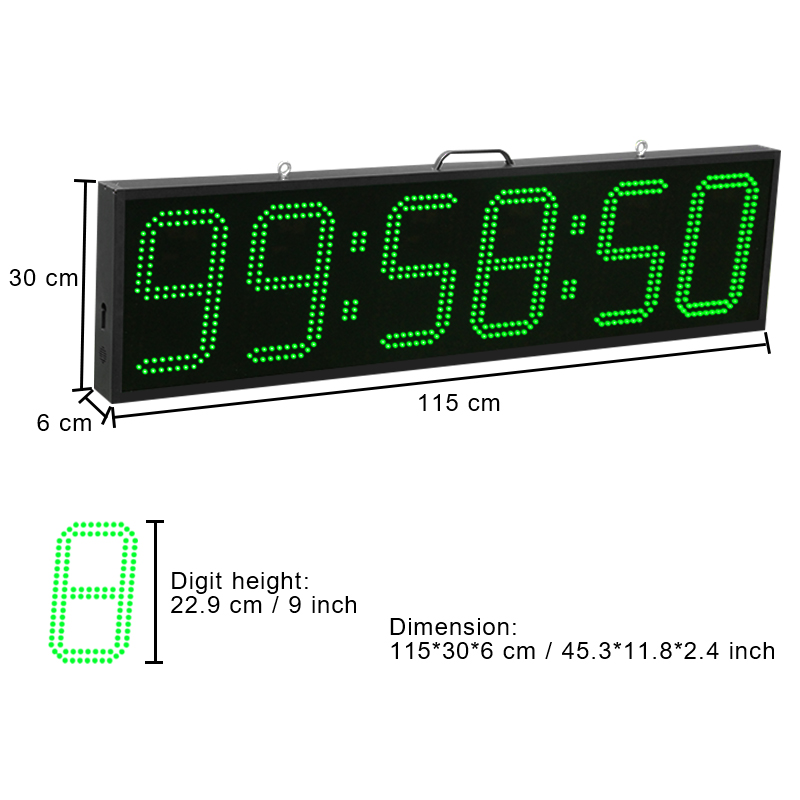 CP16B Tek Taraflı LED Saat 9 İ - Digital Timer Countdown incelemesi ve fiyatı