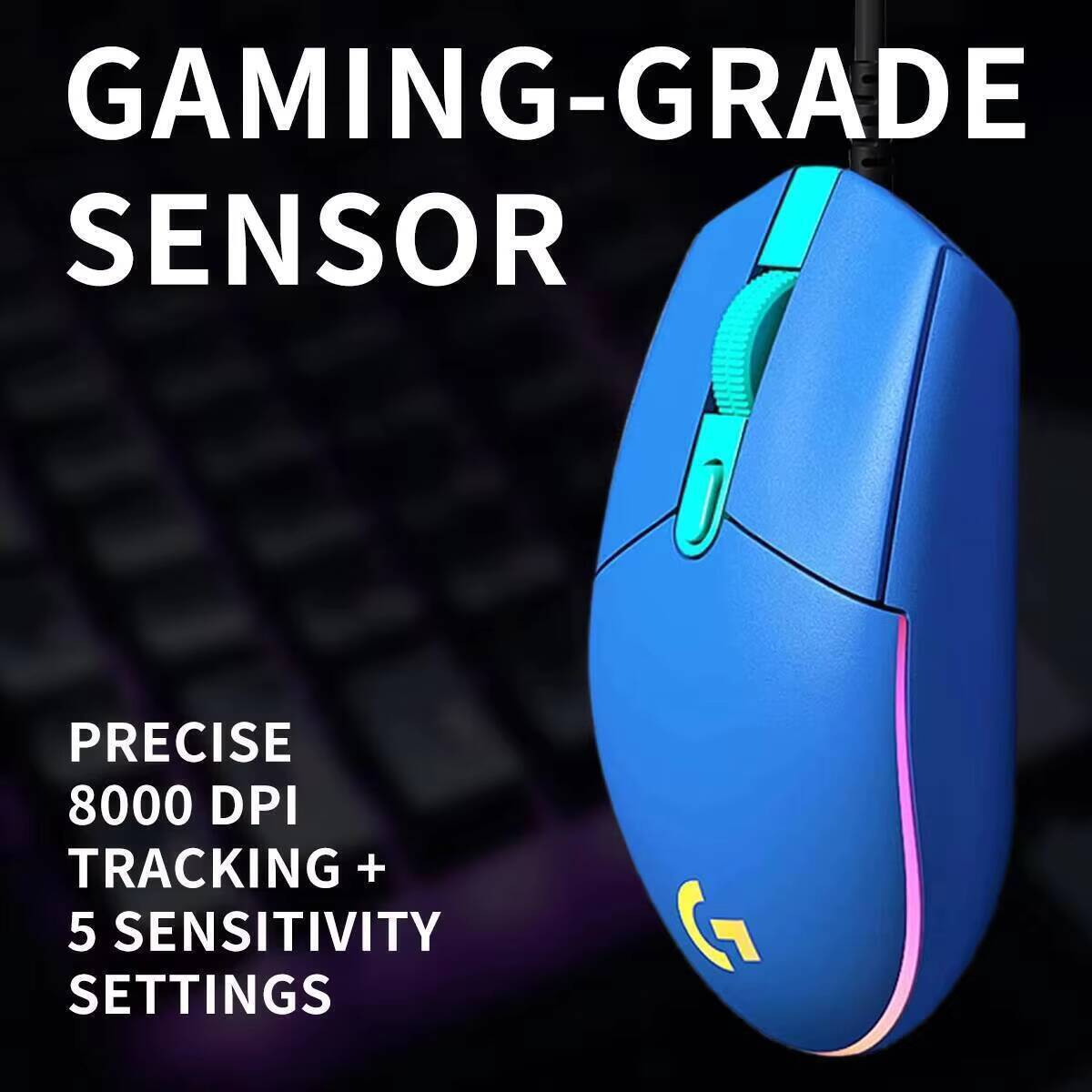 Logitech G203 kablolu oyun far - Logitech Mouse G203 incelemesi ve fiyatı