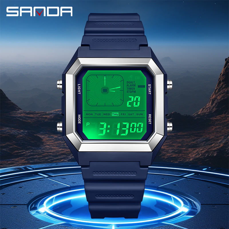 SANDA 6307 Yeni erkek Dijital  - Digital Timer Countdown incelemesi ve fiyatı
