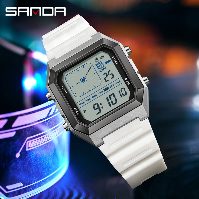 SANDA 6307 Yeni erkek Dijital  - Digital Timer Countdown incelemesi ve fiyatı